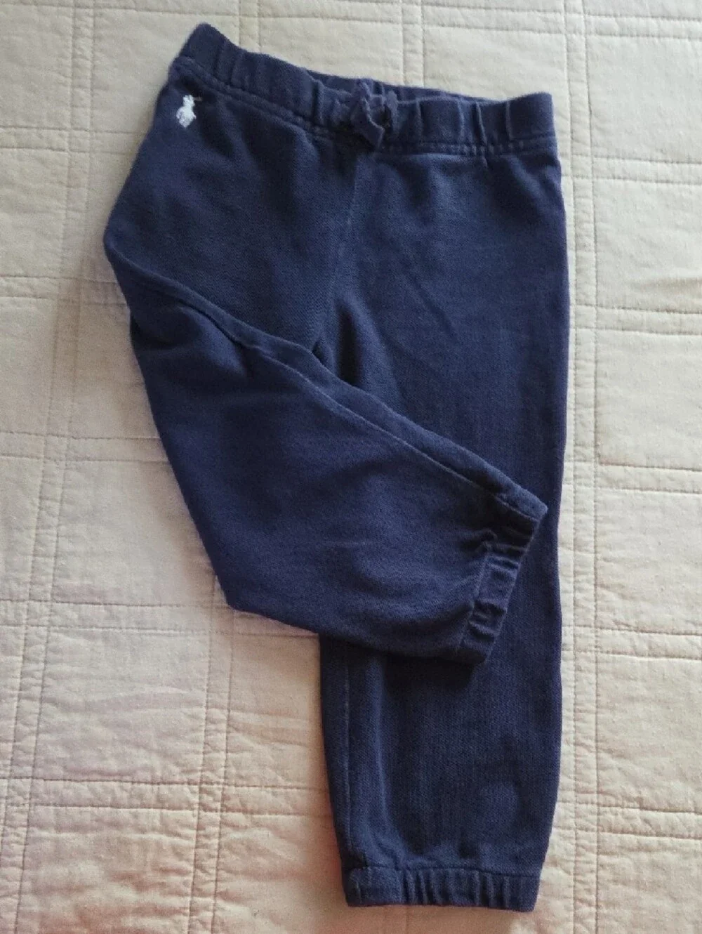 Ralph Lauren Navy Blue Kids Jogger Sweatpants